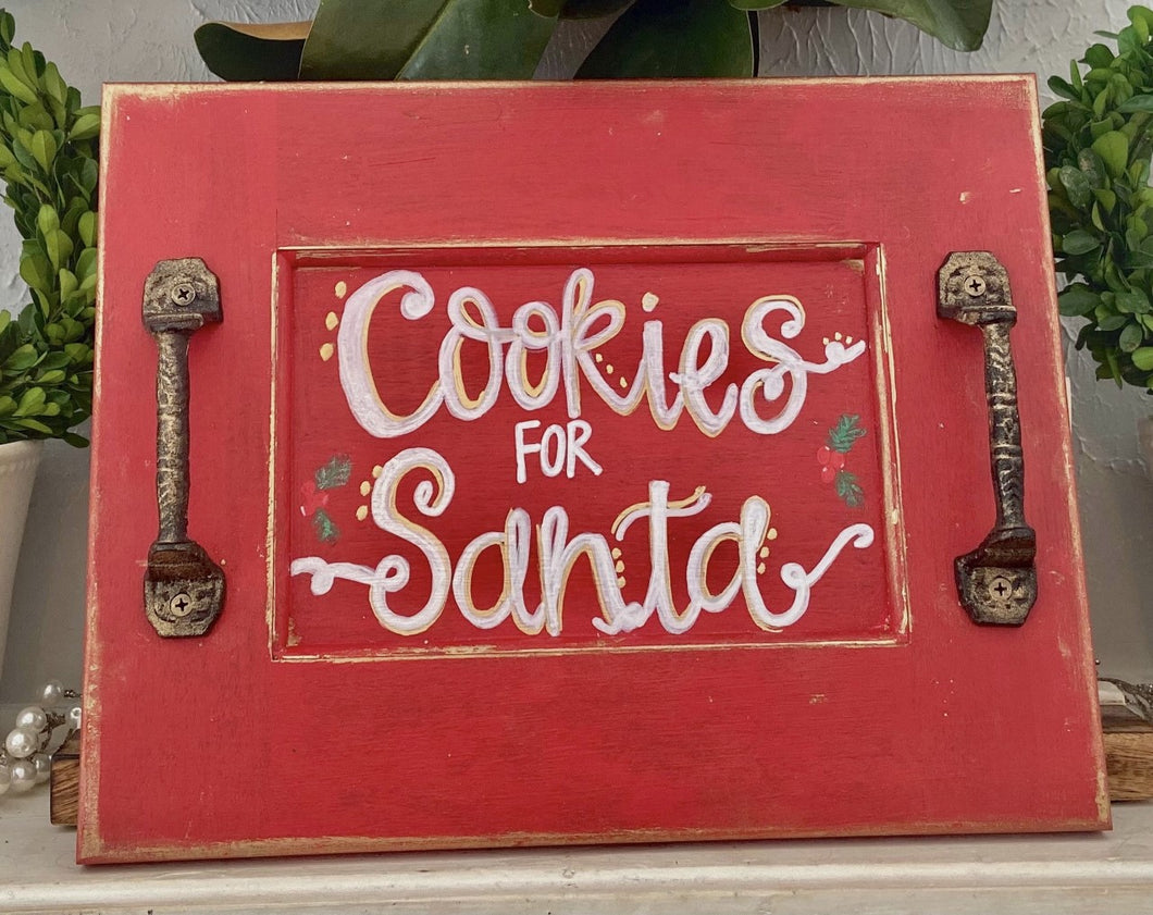 Cookies for Santa Tray